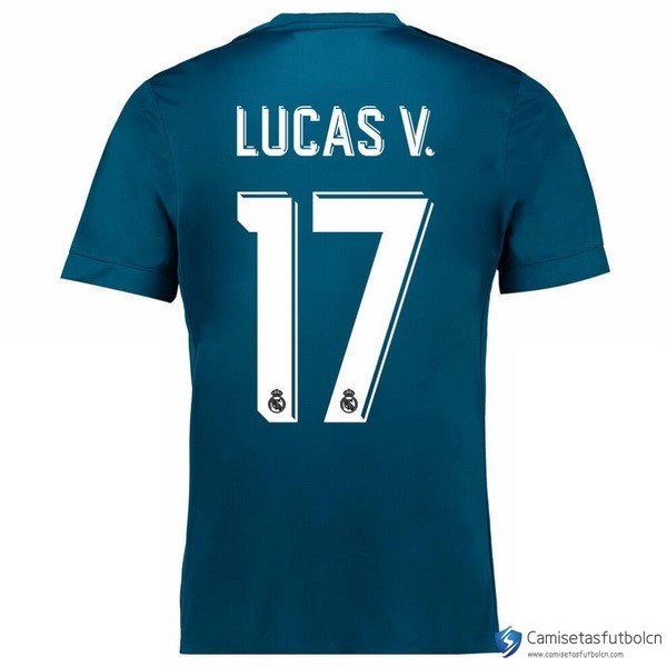 Camiseta Real Madrid Tercera equipo Lucas V. 2017-18
